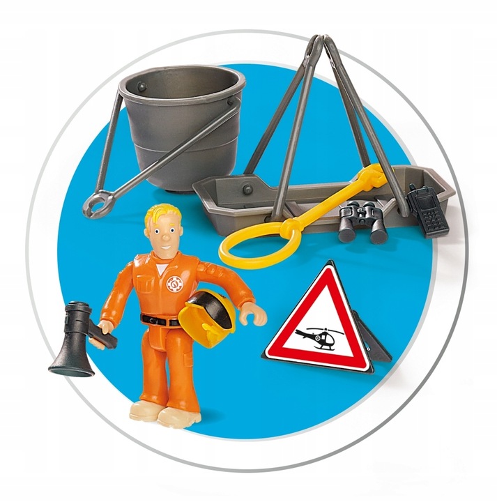 SIMBA Helikopter Strażak Sam Wallby mini