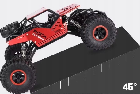 Samochód Zdalnie Sterowany Terenowy Duży 4x4 Akumulator X 2 2400 mAh