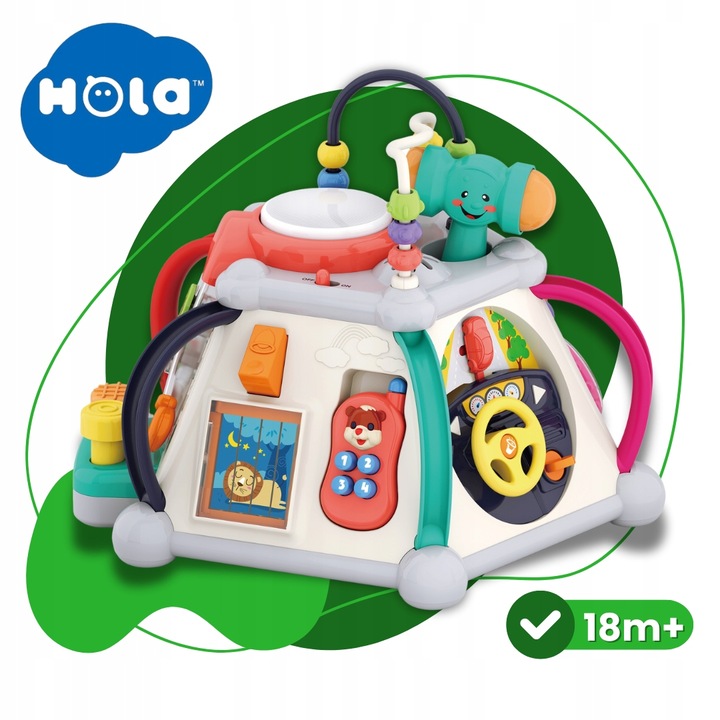 Multikostka kostka edukacyjna interaktywna duża centrum zabawy edukacyjna