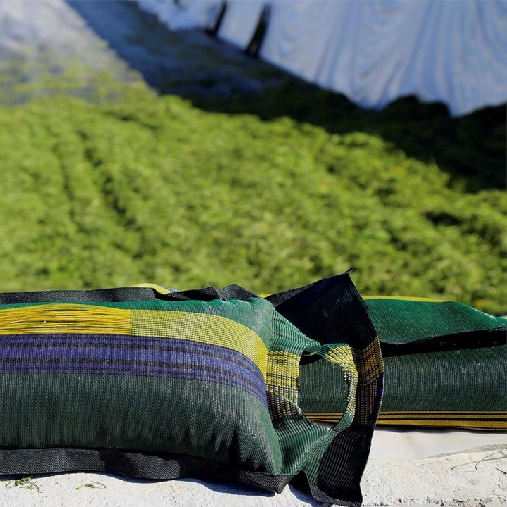 Worek na Piasek 25x100cm Worki Obciążeniowe na Pryzmy Fliz Kiszonki 10szt