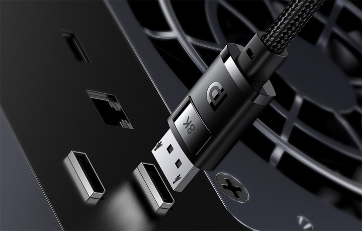 BASEUS KABEL DISPLAYPORT DO DISPLAYPORT 8K 1080P TECHNOLOGIA HDR KABEL 2M