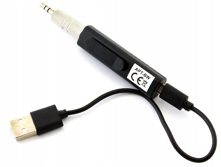 Adapter Bluetooth AUX mini jack do radia wieży