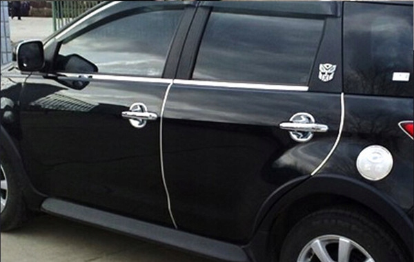 LISTWA CHROM RANTOWA RANTÓWKA 6x8mm POŁYSK 7,5M