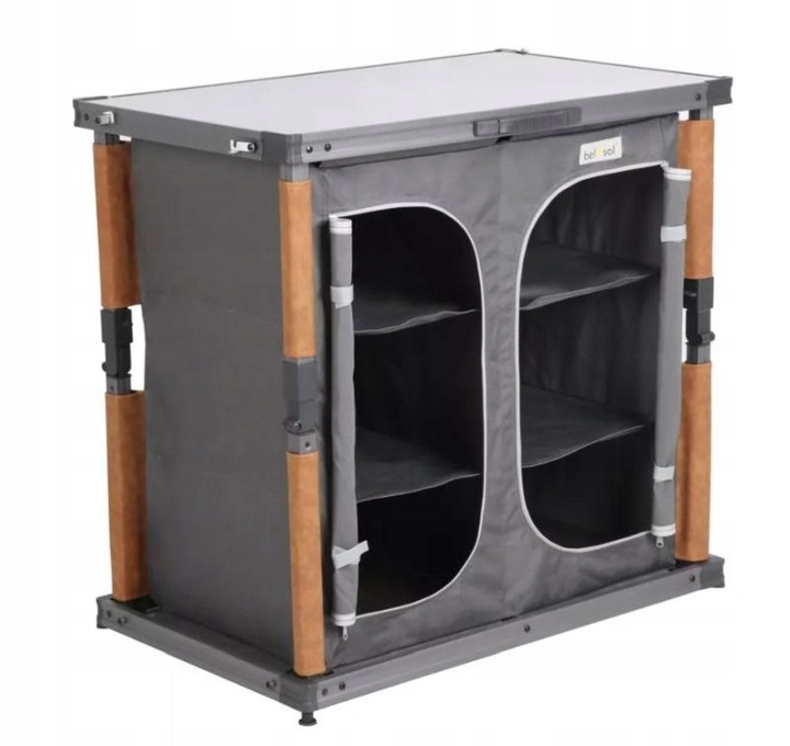 Szafka kempingowa składana podwójna Jutta Back to Nature - Bel Sol