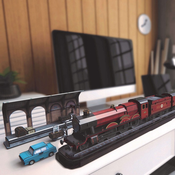 HARRY POTTER HOGWARTS EXPRESS POCIAG PUZZLE MODEL 3D DO ZŁOŻENIA 4D BUILD