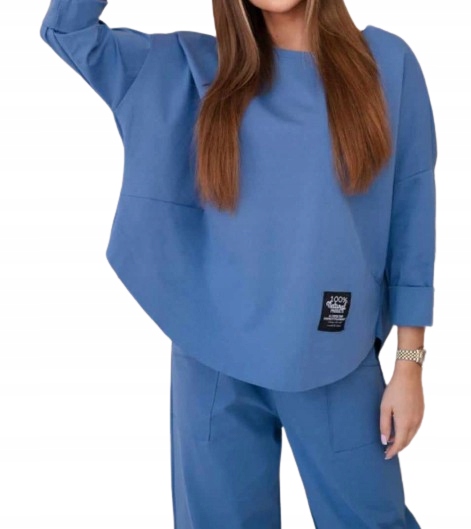 KOMPLET luźny biały