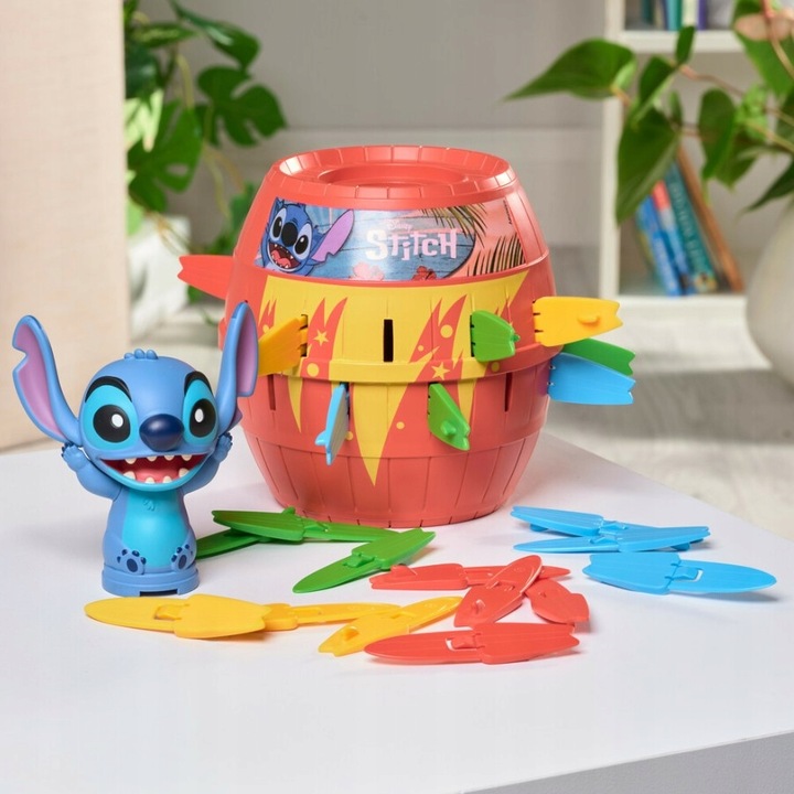 TOMY GRA ZRĘCZNOŚCIOWA POP UP DISNEY LILO & STITCH gra dla dzieci +4 lata