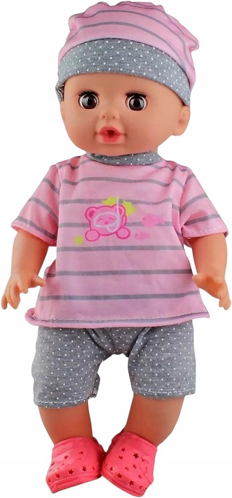 LALKA BOBAS PIJE SIKA MÓWI PO POLSKU PŁACZE 24 DŹWIĘKÓW KRZESEŁKO DO KARMIE