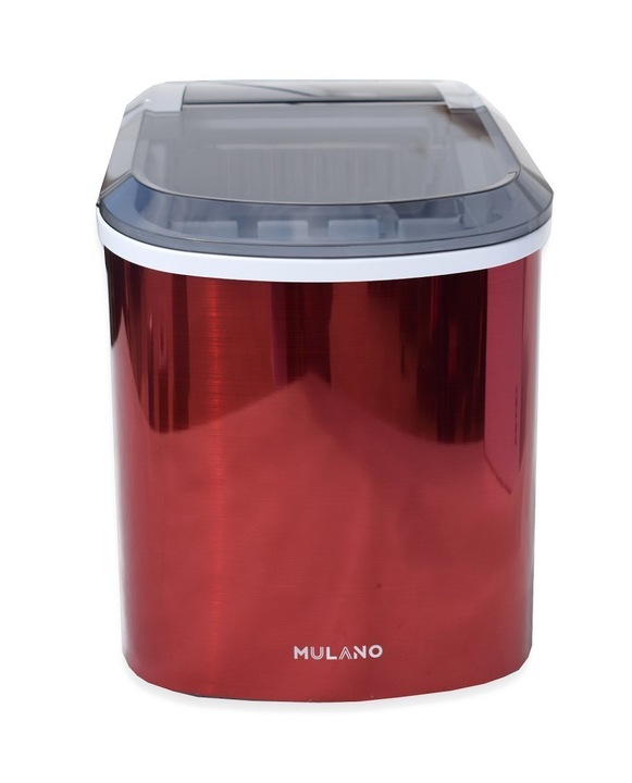 KOSTKARKA MASZYNA DO LODU Mulano Czerwona MASZYNKA DO 15kg LODU NA DOBĘ