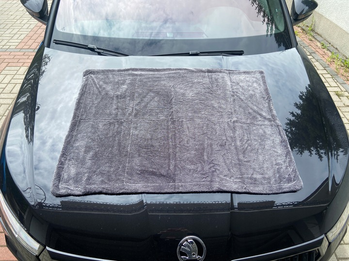 Orca duży gruby ręcznik z mikrofibry do osuszania auta samochodu 1200gsm XL