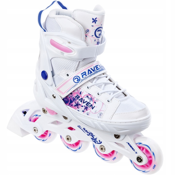 Rolki Regulowane RAVEN Meia 31-35 Kółko LED