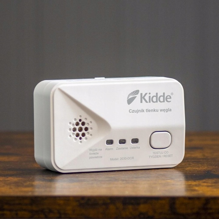 ELEKTROCHEMICZNY CZUJNIK CZADU Kidde 2030-DCR DETEKTOR TLENKU WĘGLA