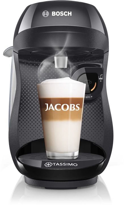 Ekspres kapsułkowy Bosch TASSIMO HAPPY TAS1002N 3,3 bar czarny
