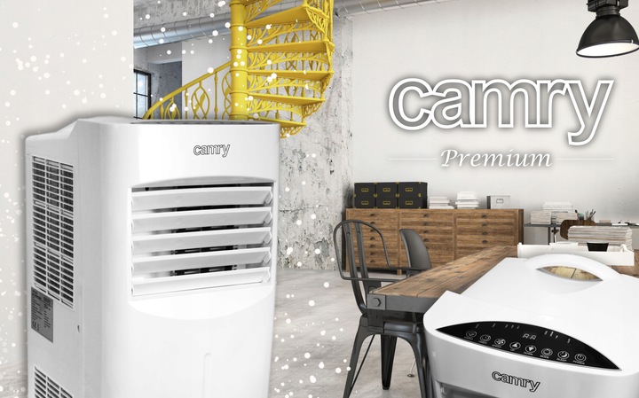 MOCNA KLIMATYZACJA CAMRY PRZENOŚNA KLIMATYZATOR KLIMA WYDAJNA Camry 2050W