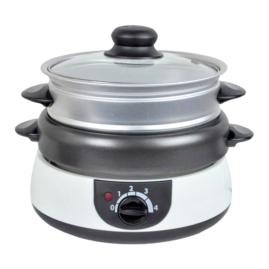 Multicooker wolnowar parowar 8w1 pojemność 1,5L garnek ceramiczny Hometech