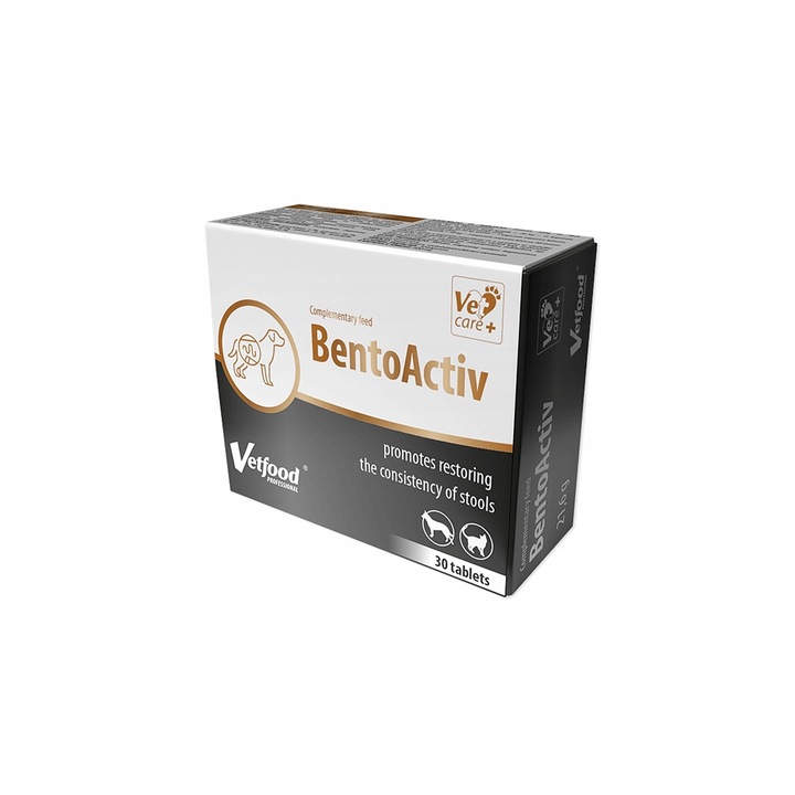 BentoActiv wsparcie przy niestrawnościach 30 tabletek Vetfood