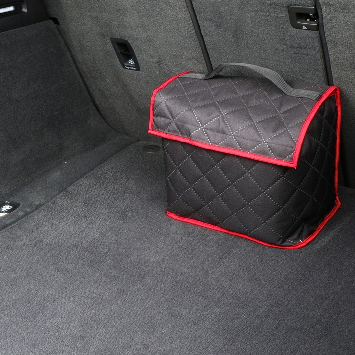 TORBA/ORGANIZER DO BAGAŻNIKA SAMOCHODU - CZERWONA LAMÓWKA