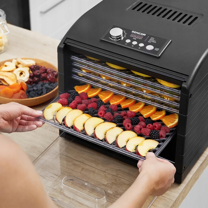 Suszarka Spożywcza do Żywności Sencor SFD 6600BK