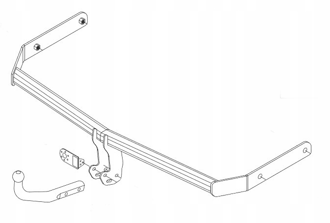 PROFESJONALNY HAK HOLOWNICZY VW PASSAT B6+KOMBI