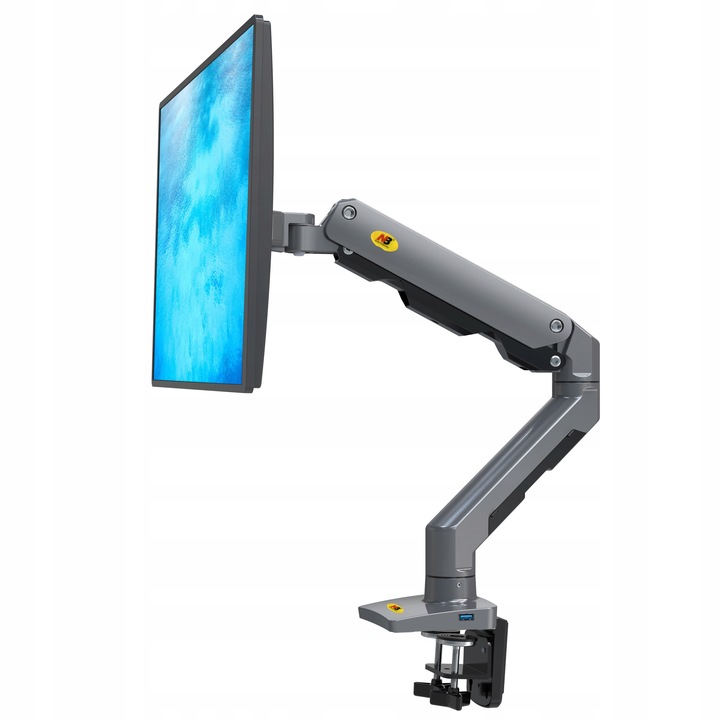 G60 Regulowany Uchwyt Biurkowy do Monitorów 27'-45' Sprężyna Mechaniczna