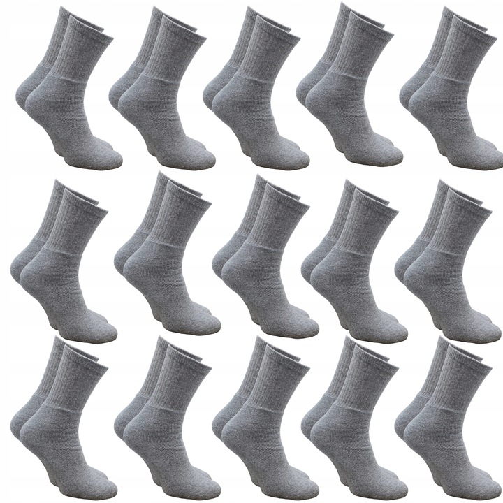 15x FROTTE SKARPETY męskie CIEPŁE skarpetki bawełniane ZIMOWE grube 43-46