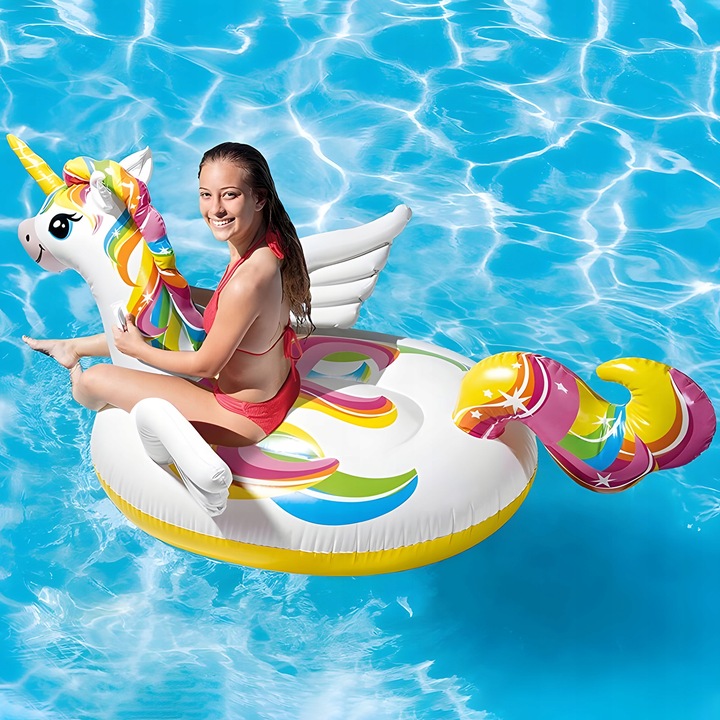 MATERAC DMUCHANY JEDNOROŻEC WYSPA INTEX 57561