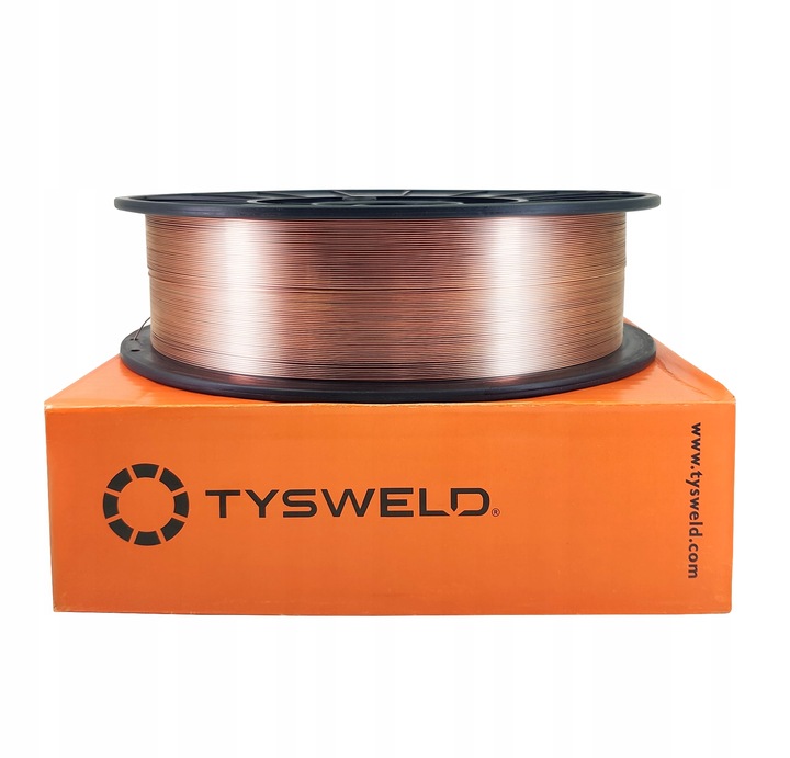 Drut spawalniczy MIG/MAG fi 0,6 mm 5 kg | TYSWELD T20/SG2 | Niemiecki