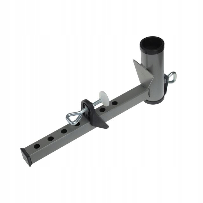 Uchwyt do parasola na murek, do 35 mm szary