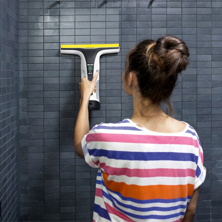 MYJKA DO SZYB OKIEN MOCNY KARCHER WV 6 PLUS + ŚRODEK DO MYCIA + 2x PADY