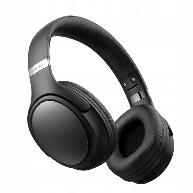 Słuchawki Tonsil R35BT Czarne bezprzewodowe nauszne Bluetooth 5.3