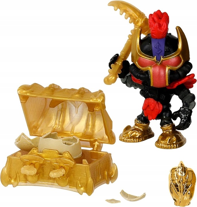 TREASURE X DINO GOLD PTERODAKTYL KLATKA FIGURKA DUŻY PTAK W KLATCE SKARB XL
