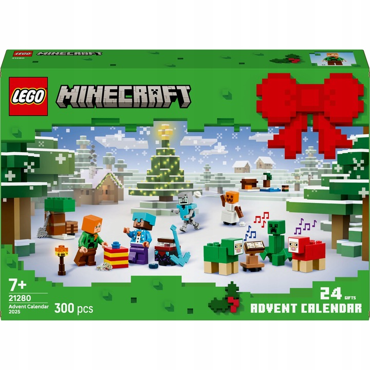LEGO Minecraft 21280 Kalendarz adwentowy na rok 2025