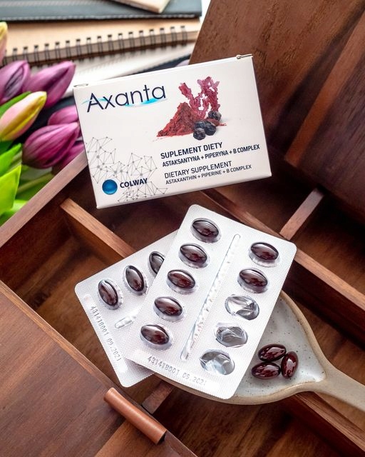 2x Axanta COLWAY 60 kaps. - Astaksantyna - Suplement Diety Colway