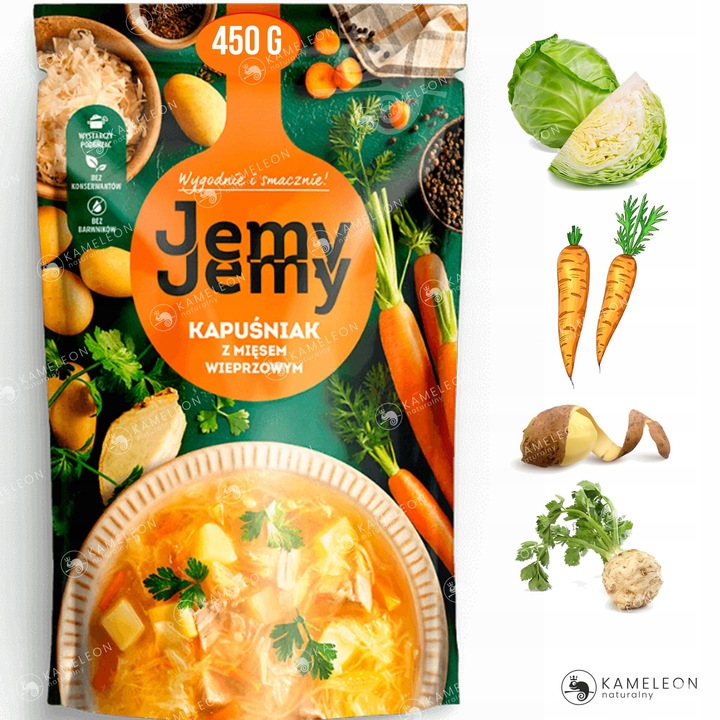 JEMY JEMY ZUPY TRADYCYJNE gotowe danie zupa ZESTAW 10sztuk MIX SMAKÓW 4,5KG