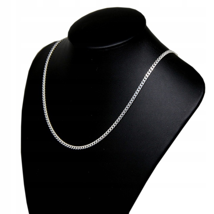 Srebrny Łańcuszek Męski SREBRO pr.925 WŁOSKI 3mm Łańcuch Diamentowany