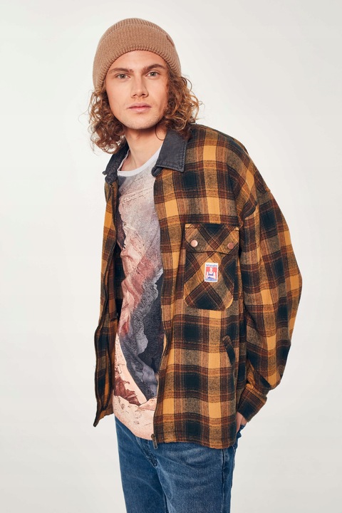 Czapka wełniana Merino damska męska Camel