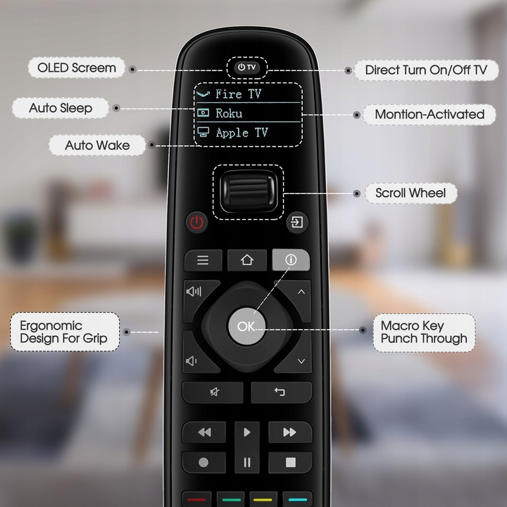 SofaBaton U2 Uniwersalny pilot programowalny OLED
