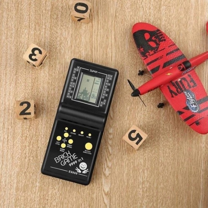 Konsola Gra Elektroniczna RETRO Kieszonkowa Tetris Snake Wężyk Zręcznościow