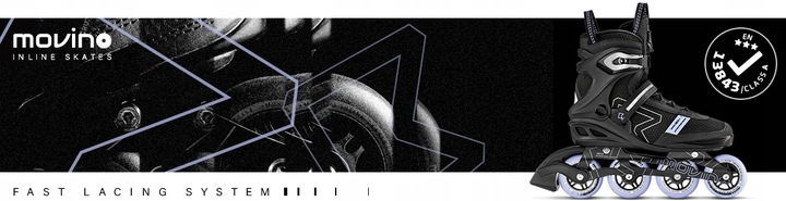 Rolki damskie fitness MOVINO CRUZER B4 rozmiar 37