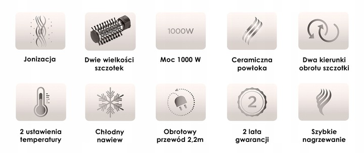 Lokówko-suszarka obrotowa Babyliss AS962E