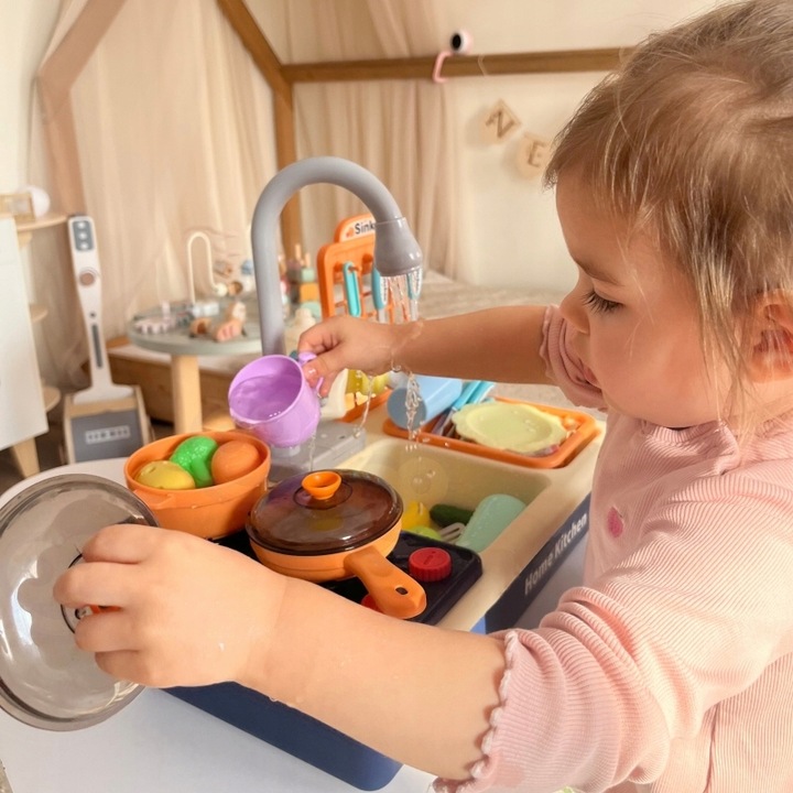 zlewozmywak ZLEW KRAN WODA ZESTAW AKCESORIA GOTOWANIE WARZYWA GARNKI WOOPIE