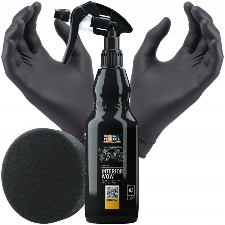 ADBL INTERIOR WOW 500ml DRESSING DO KOKPITU PLASTIKÓW ZESTAW DO APLIKACJI