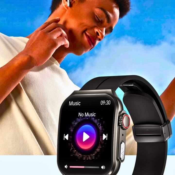 SMARTWATCH Z FUNKCJĄ POMIARU CUKRU GLUKOZA NX15 CIŚNIENIE MENU Polski WATCH