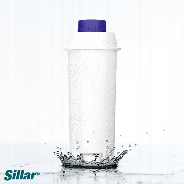 Odkamieniacz do ekspresu 1l + 3x filtr wody do ekspresu Delonghi - Sillar