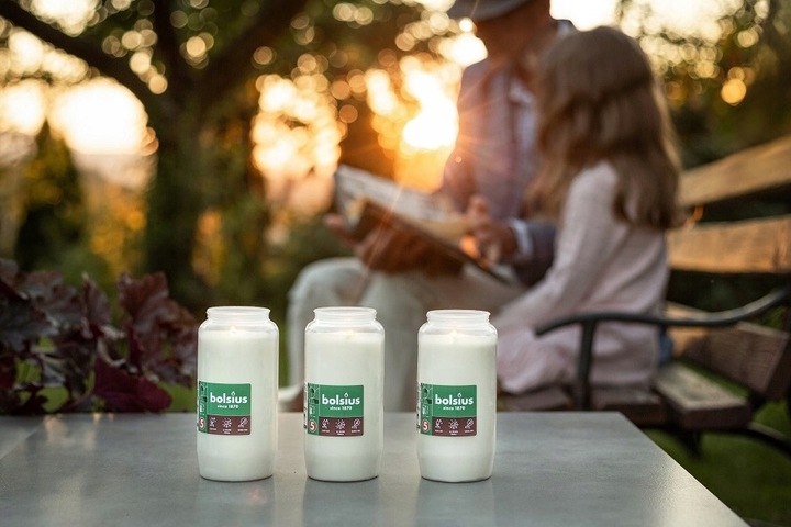 Wkłady do zniczy olejowe Bolsius RC7 140h 15 sztuk