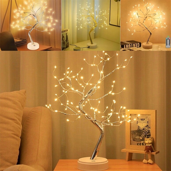 GAŁĄZKI ŚWIETLNE LED, 45 CM LAMPKA LED W KSZTAŁCIE GAŁĘZI LAMPKA CHOINKOWA