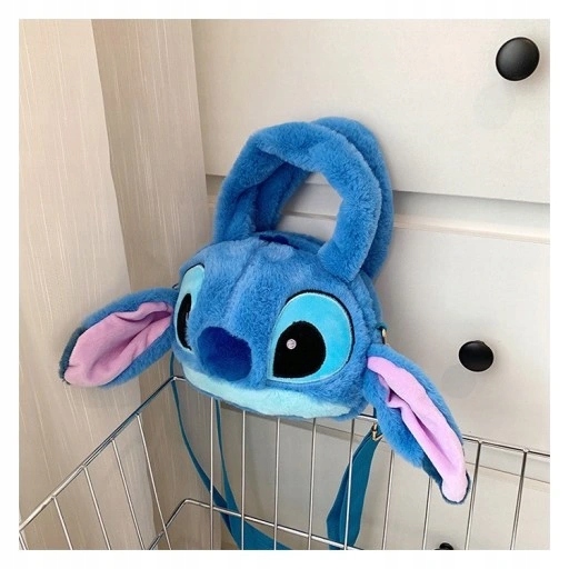 TOREBKA PLUSZAK STICH STITCH MASKOTKA PLUSZOWA TOREBECZKA NA RAMIĘ DZIECI