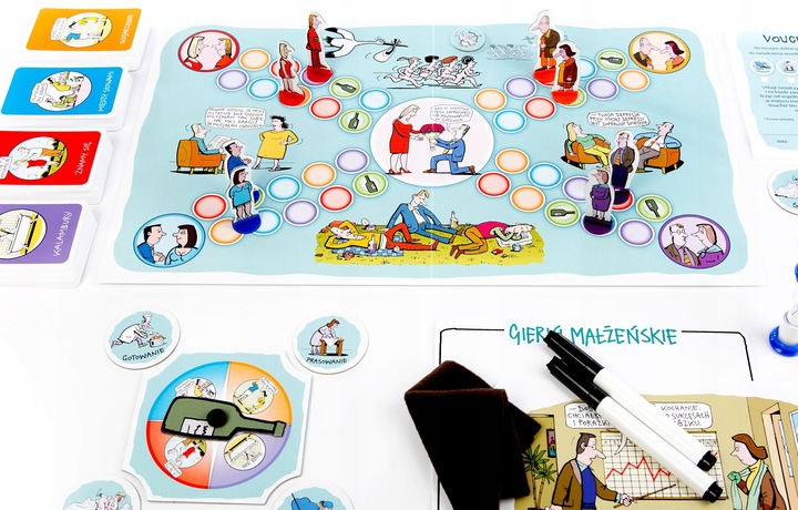 Gierki Małżeńskie, gra towarzyska dla par + Psia kość!, gra rodzinna