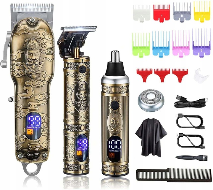 PROFESJONALNE MASZYNKI DO STRZYŻENIA TRYMER MĘSKI