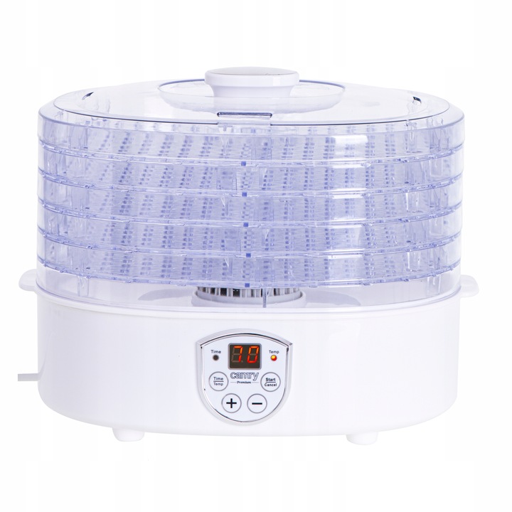 Suszarka do grzybów ziół i żywności 550W timer LCD